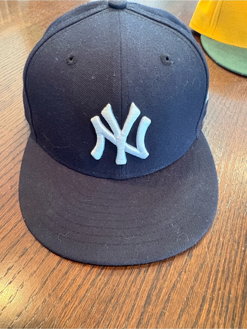 New Era Kids Navy Cap with White NY Embroidered Logo
